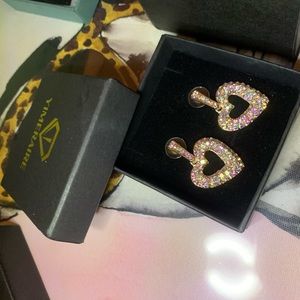 Gold Diamond earrings
